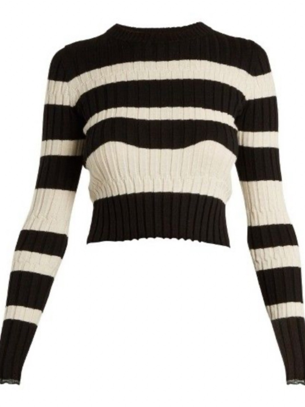 Proenza Schouler striped Crew Neck Wool Sweater
